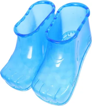 1Pair Foot Bath Spa Shoes for Relaxation Ergonomic Design for Comfort Durable Material for Soaking and Foot Care for Home Use and Camping