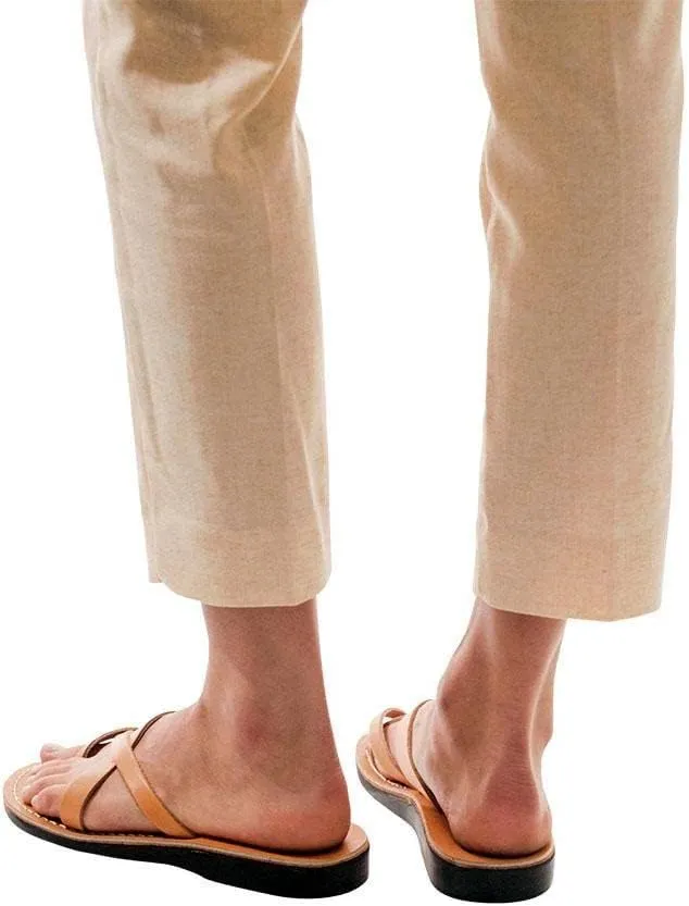 Abigail - Leather Toe Sandal - Womens Sandals