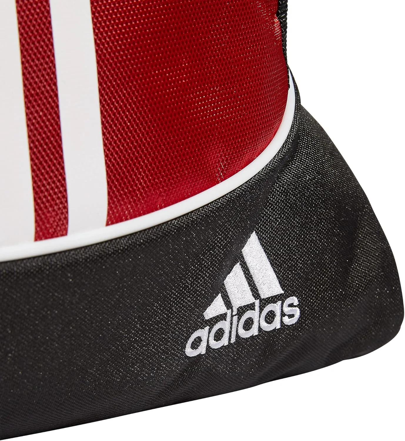 adidas Alliance Sackpack, Drawstring, Lightweight Small Gym Bag for Women, Soccer Backpack, Team Power Red, One Size