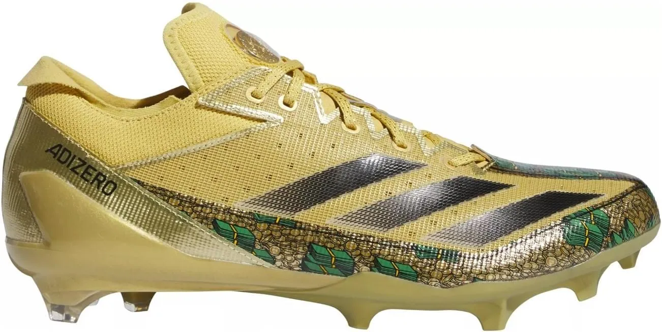 adidas Men's Adizero Electric Scrooge Mcduck American Football Sneaker