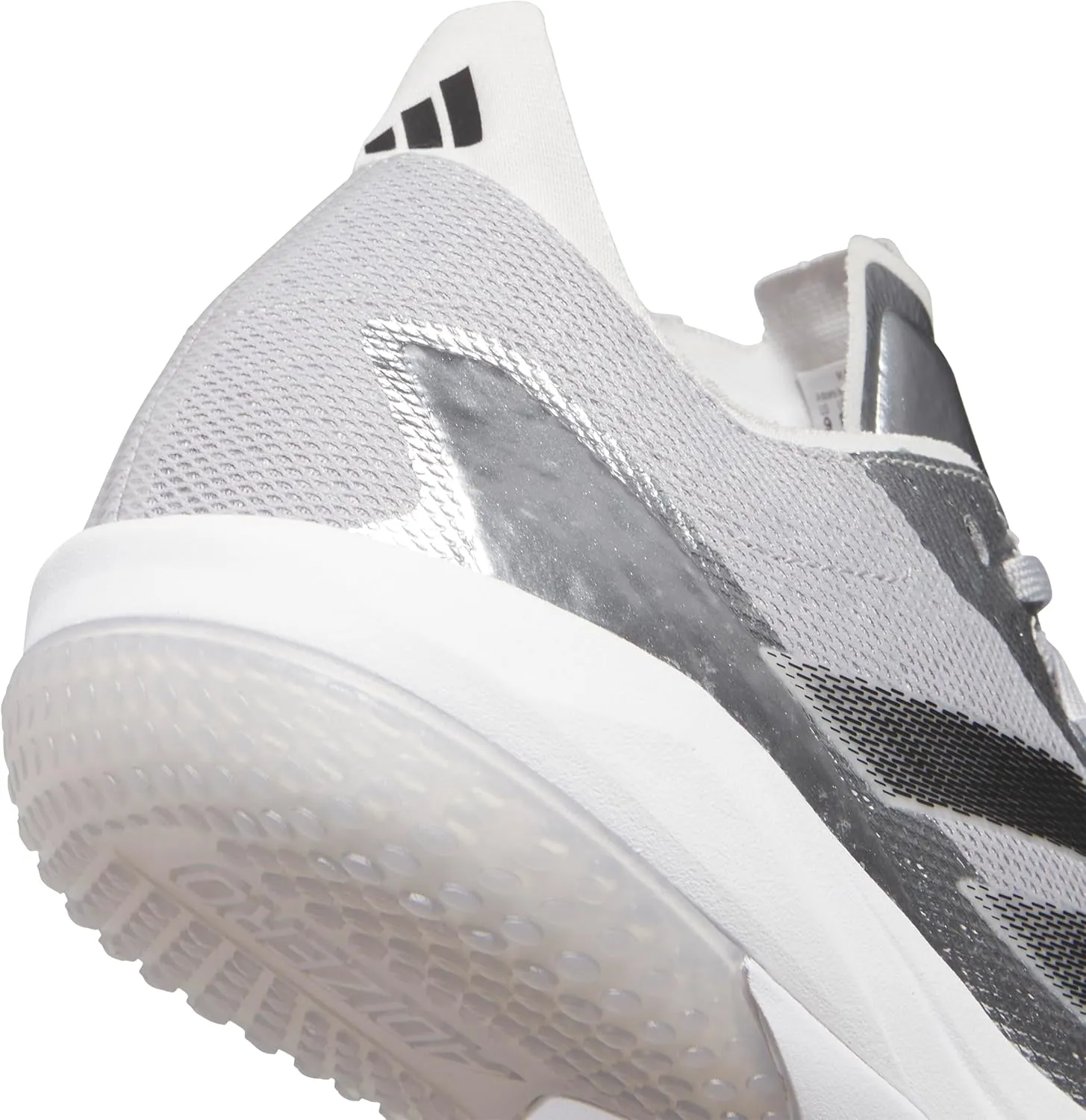 adidas Men's Adizero Impact Silver Speed Turf Baseball Sneaker