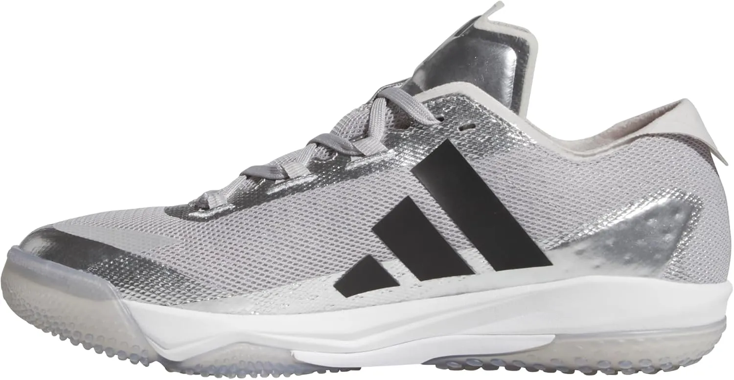 adidas Men's Adizero Impact Silver Speed Turf Baseball Sneaker