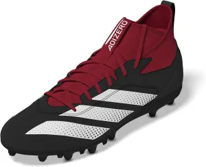 adidas Men's Adizero Impact.2 American Football Sneaker, Black/White/Team Power Red, 14