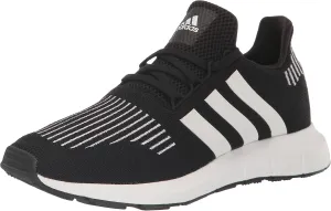 adidas Men's Swift Run 1.0 Shoes Sneaker, Core Black/White/White, 10.5