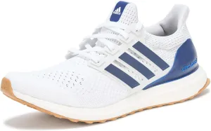 adidas Men's Ultraboost 1.0 DNA Sneaker, White/Dark Blue/Gum, 9