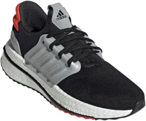 adidas Men's X_PLRBoost Sneaker, Black/Black/Bright Red, 7