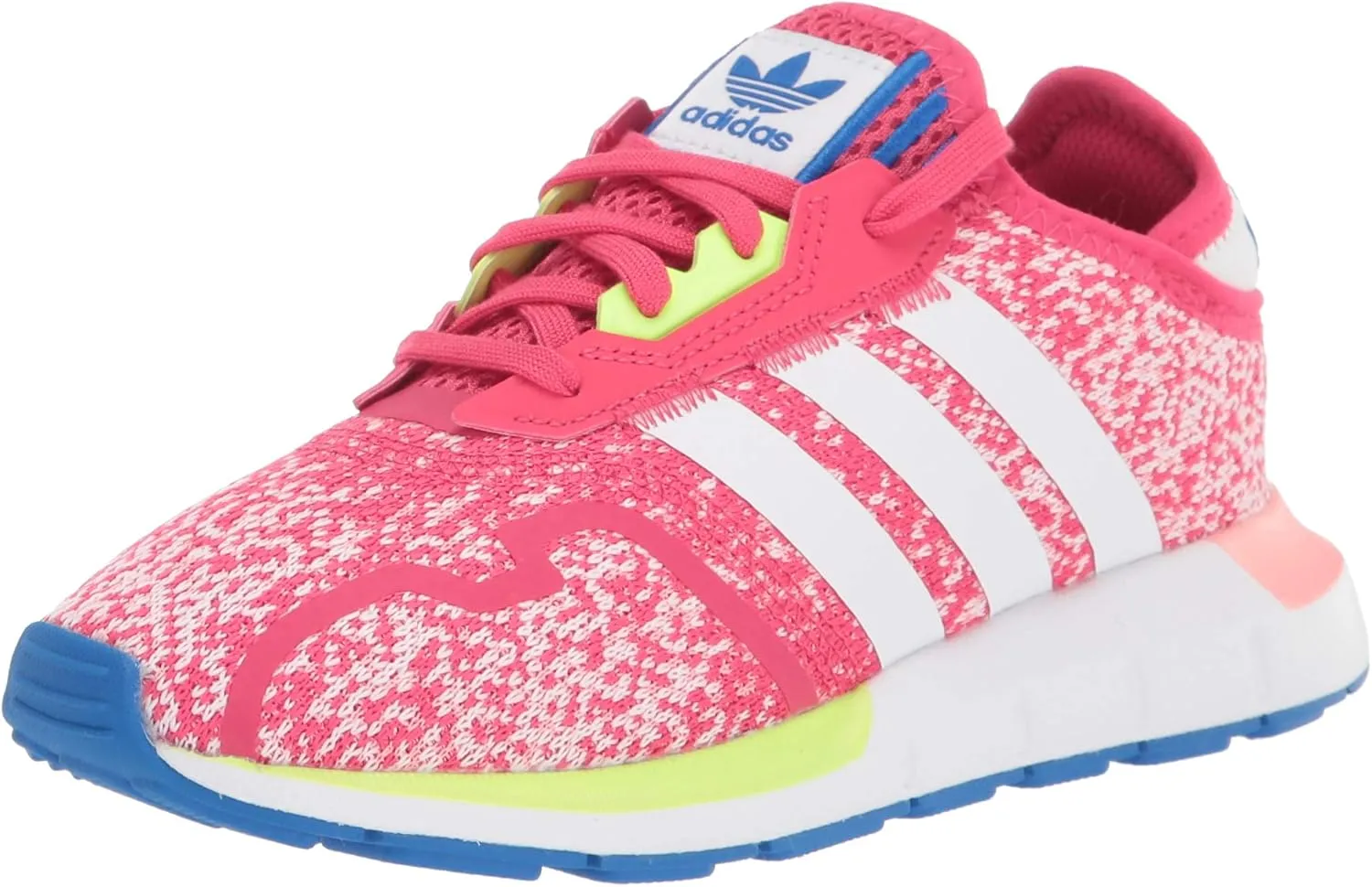 Adidas Originals Kids Swift Essential Sneaker, Power Pink/Cloud White/Glow Pink, 6 US Unisex Toddler