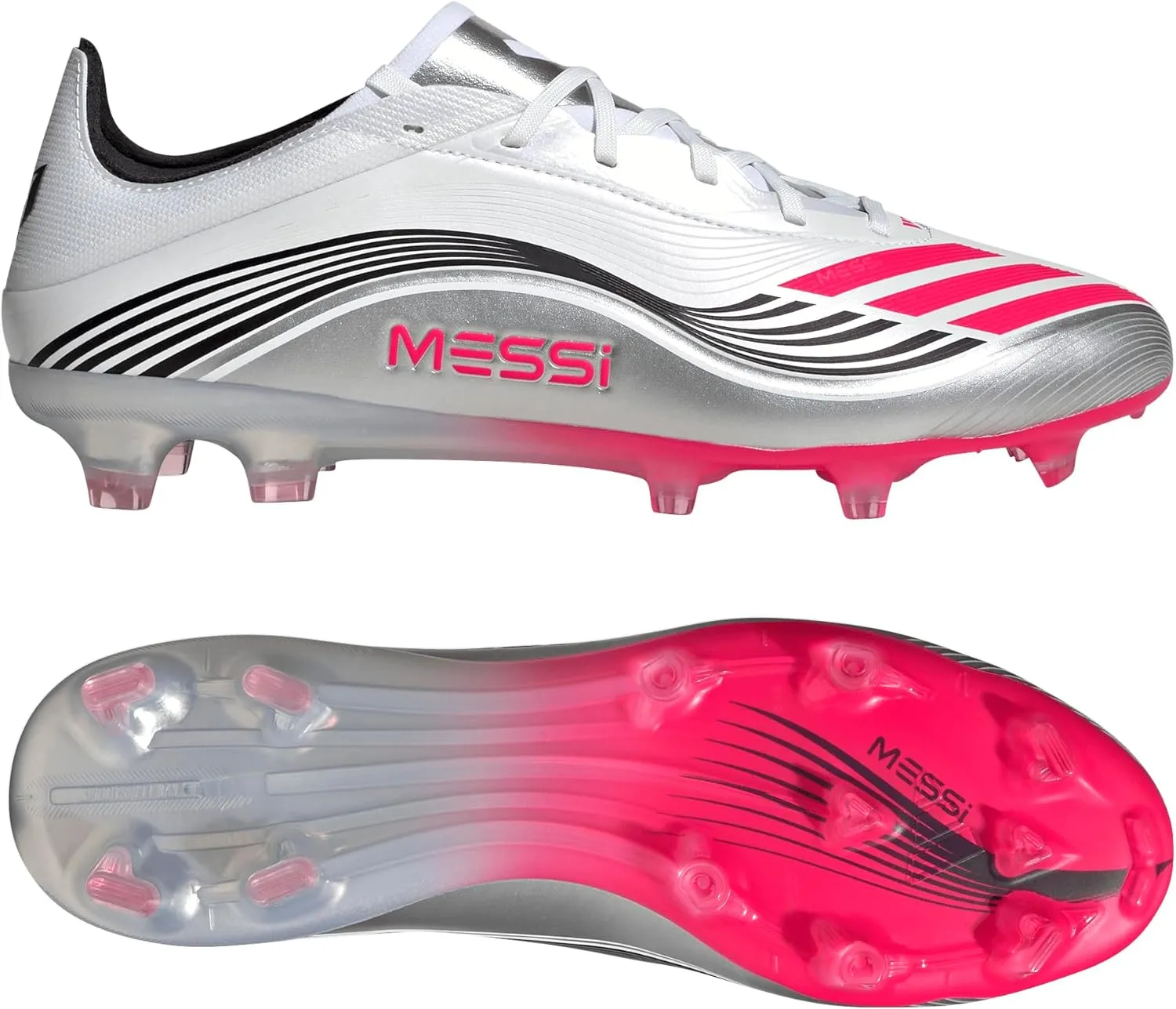adidas Unisex-Adult F50 Messi Pro Firm Ground Sneaker