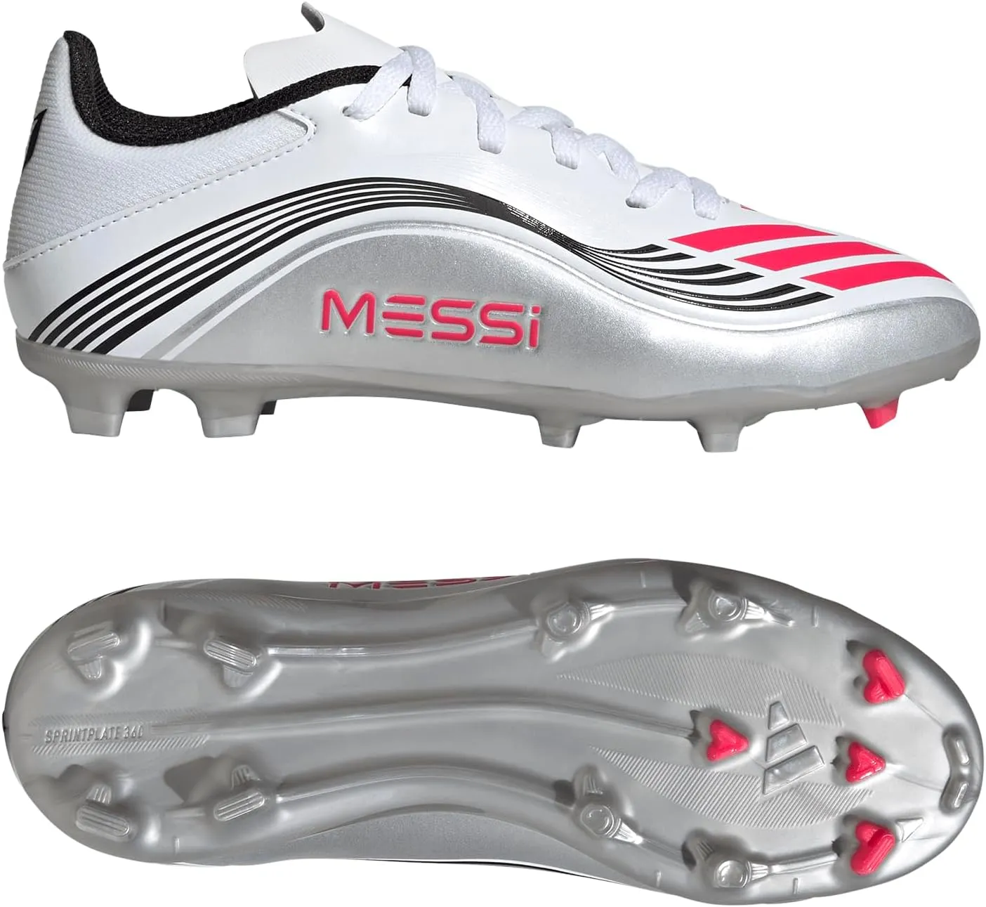 adidas Unisex-Child F50 Messi League Firm Multi Ground Sneaker