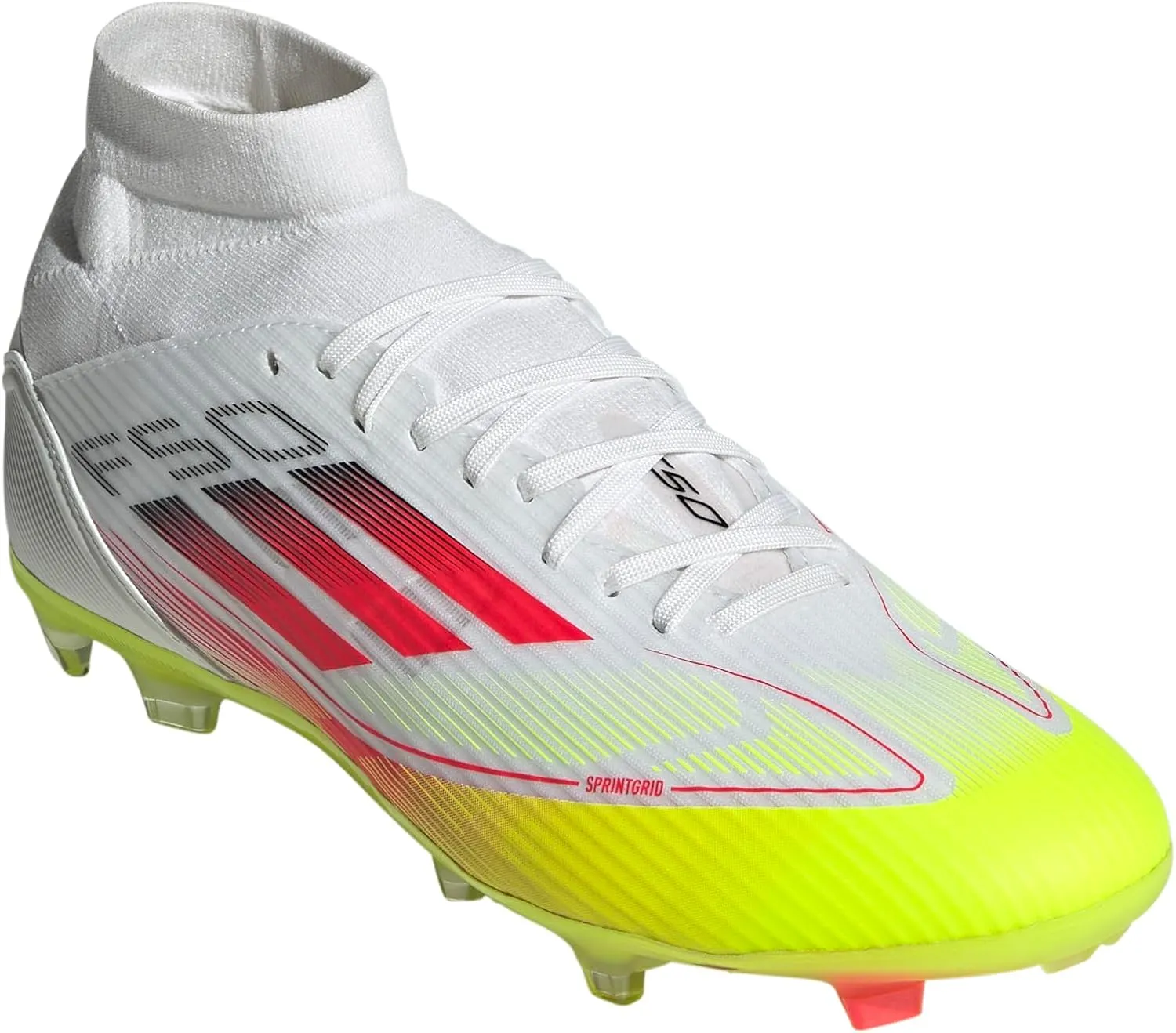 adidas Women's F50 League Mid Top Firm Multi Ground Sneaker