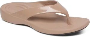 Aetrex Maui Orthopedic Flip Flops for Women Arch Support - Pressure Relief Water-friendly Shock Absorption Super Soft UltraSky EVA Foam Flip Flops