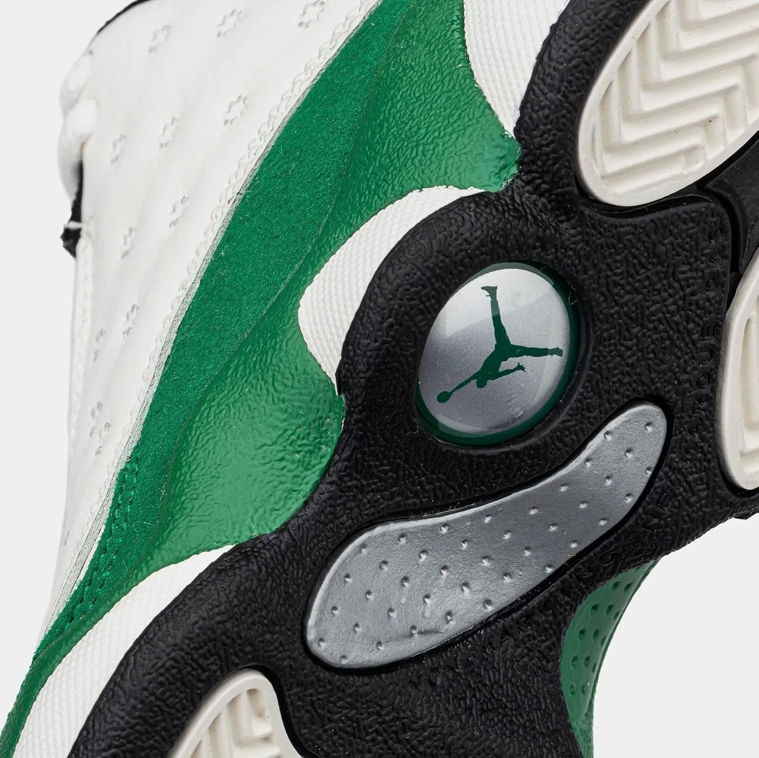 Air Jordan 13 Retro Court of Legends Preschool Lifestyle Shoes (Sail/Black/Pine Green)
