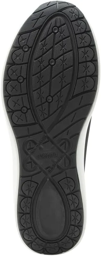 Alegria Women's Eazeer Lightweight Fashion Sneaker with Cork Footbed for Arch Support and Side Zipper for Easy Slip On and Off