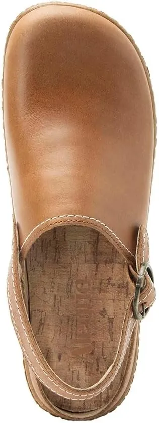 Alegria Women's Olie Slingback Clog Leather Slide