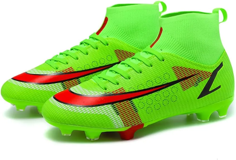 AMZ BSHIDA World Cup Professional Men's Soccer Cleats Adult Firm Ground Football Training Boots TF/AG Soccer Shoe Sneaker