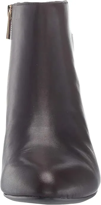 Anne Klein Women's Hilda Ankle Boot, Brown, 10 M US