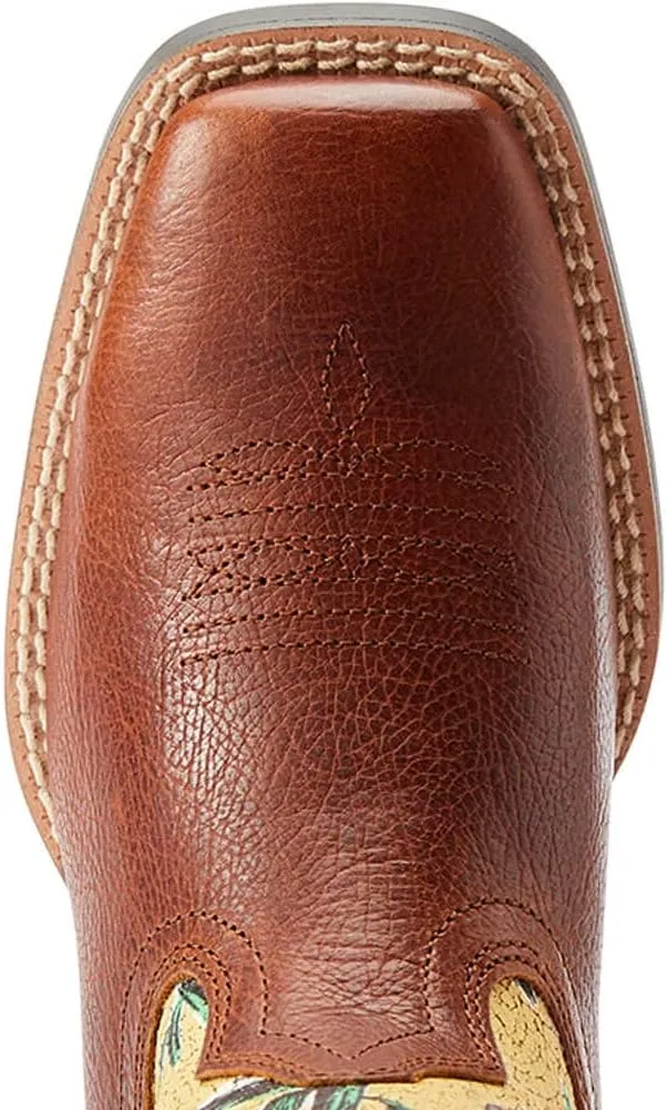 Ariat Kids' Round Up Wide Square Toe Western Boot