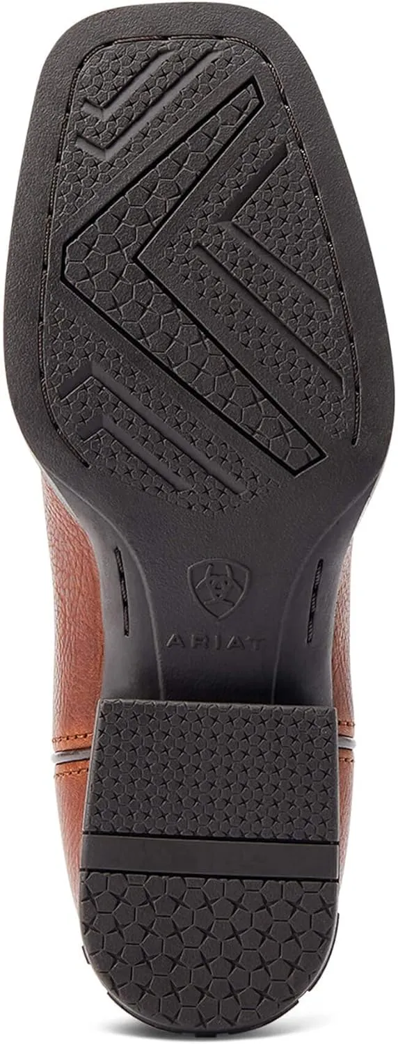 Ariat Kids' Round Up Wide Square Toe Western Boot
