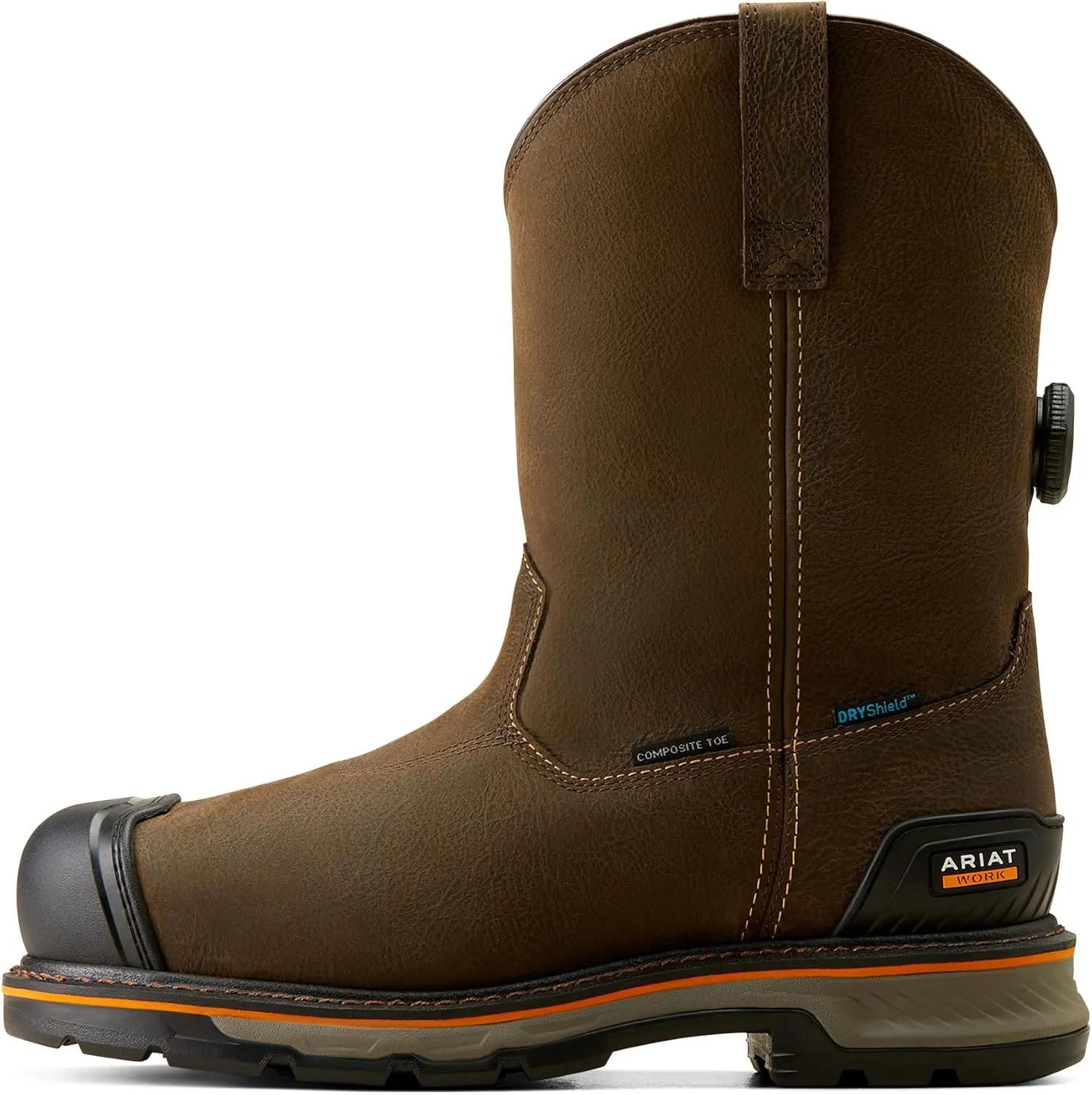 Ariat Men's Stump Jumper Pull-On BOA Waterproof Composite Toe Work Boot