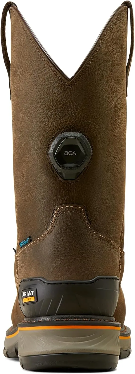Ariat Men's Stump Jumper Pull-On BOA Waterproof Composite Toe Work Boot