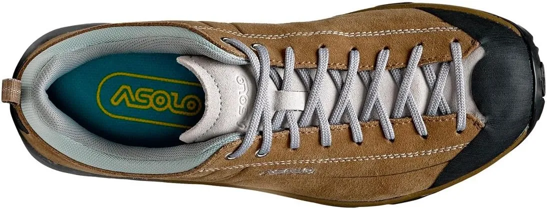 ASOLO Women's Space GV Durable Low-Height Outdoor Hiking Shoes w/Suede Upper, Waterproof & Breathable Lining, Rubber Outsole