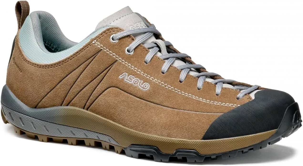 ASOLO Women's Space GV Durable Low-Height Outdoor Hiking Shoes w/Suede Upper, Waterproof & Breathable Lining, Rubber Outsole