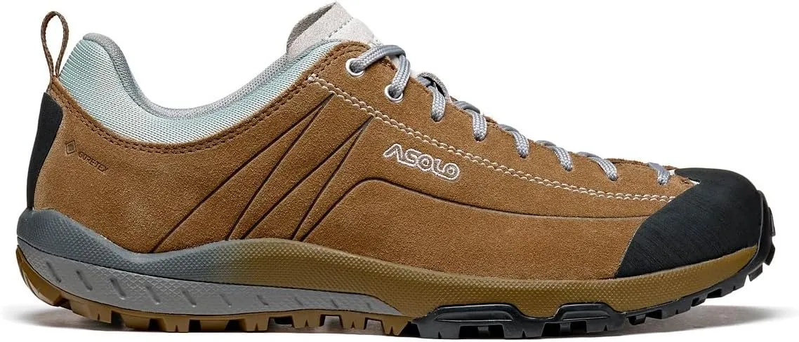 ASOLO Women's Space GV Durable Low-Height Outdoor Hiking Shoes w/Suede Upper, Waterproof & Breathable Lining, Rubber Outsole