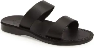 Aviv - Leather Double Strap Sandal - Mens Sandals