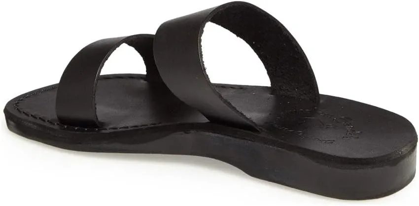 Aviv - Leather Double Strap Sandal - Mens Sandals