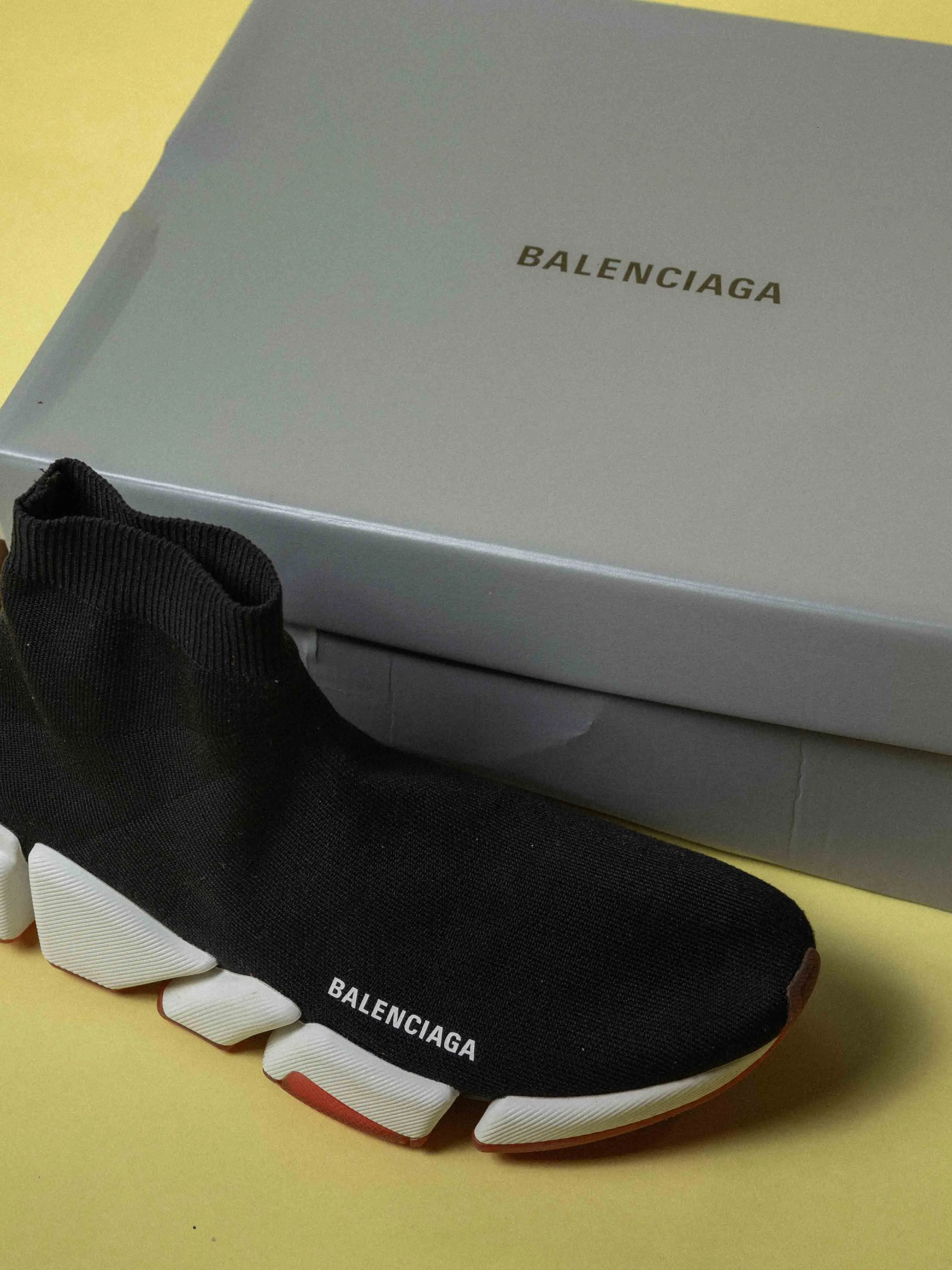 Balenciaga Speed 2.0 Sneaker 'Black Red'
