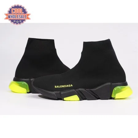 Balenciaga Speed LT SNEAKER Black Green Crystal SP36-45