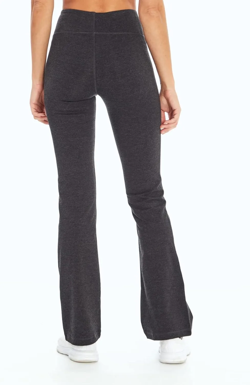 Bally Total Fitness Women's High Rise Tummy Control Bootleg Pant