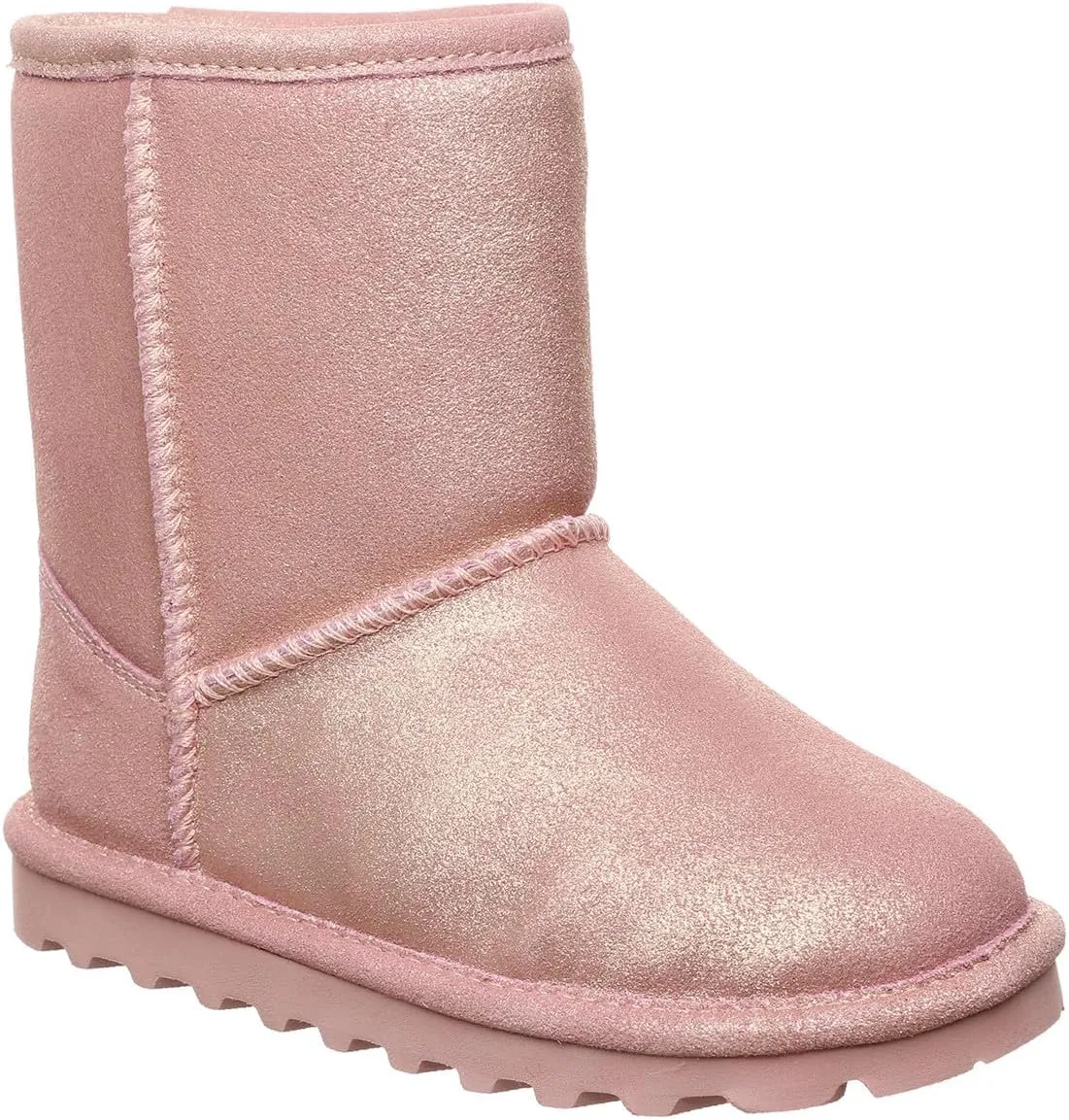 BEARPAW Elle Exotic Youth Multiple Colors | Youth's Boot Classic Suede | Youth's Slip On Boot | Comfortable Winter Boot