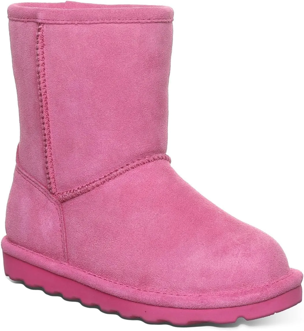 BEARPAW Elle Youth Multiple Colors | Youth's Boot Classic Suede | Youth's Slip On Boot | Comfortable Winter Boot