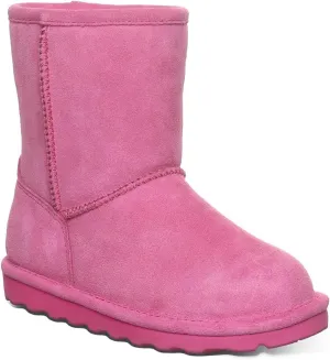 BEARPAW Elle Youth Multiple Colors | Youth's Boot Classic Suede | Youth's Slip On Boot | Comfortable Winter Boot