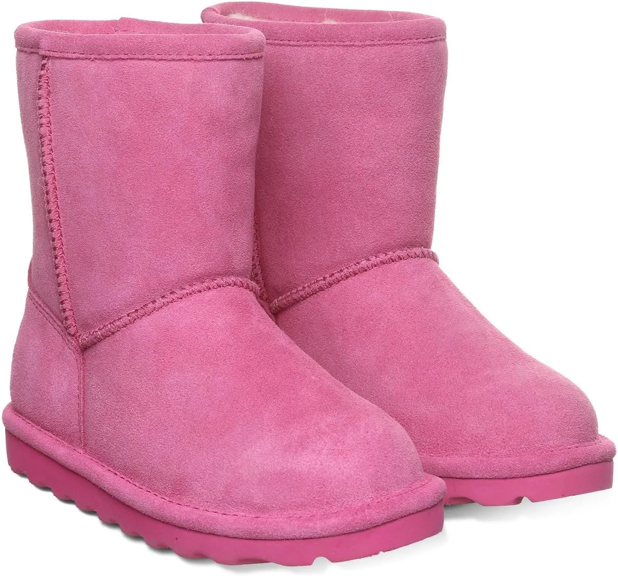 BEARPAW Elle Youth Multiple Colors | Youth's Boot Classic Suede | Youth's Slip On Boot | Comfortable Winter Boot
