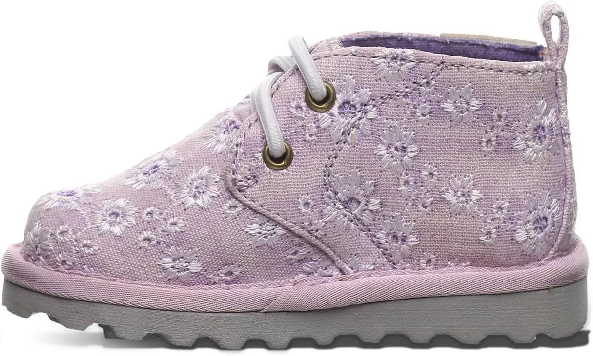 BEARPAW Skye Toddler Multiple Colors | Toddler's Chukka Bootie | Toddler's Slip On Boot | Comfortable Winter Boot