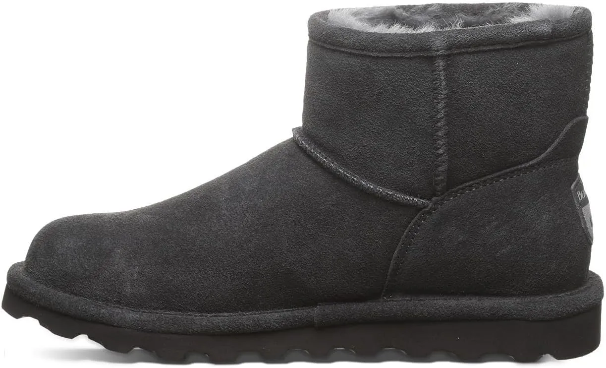BEARPAW Women's Alyssa Multiple Colors | Women's Ankle Boot | Women's Slip On Boot | Comfortable Winter Boot