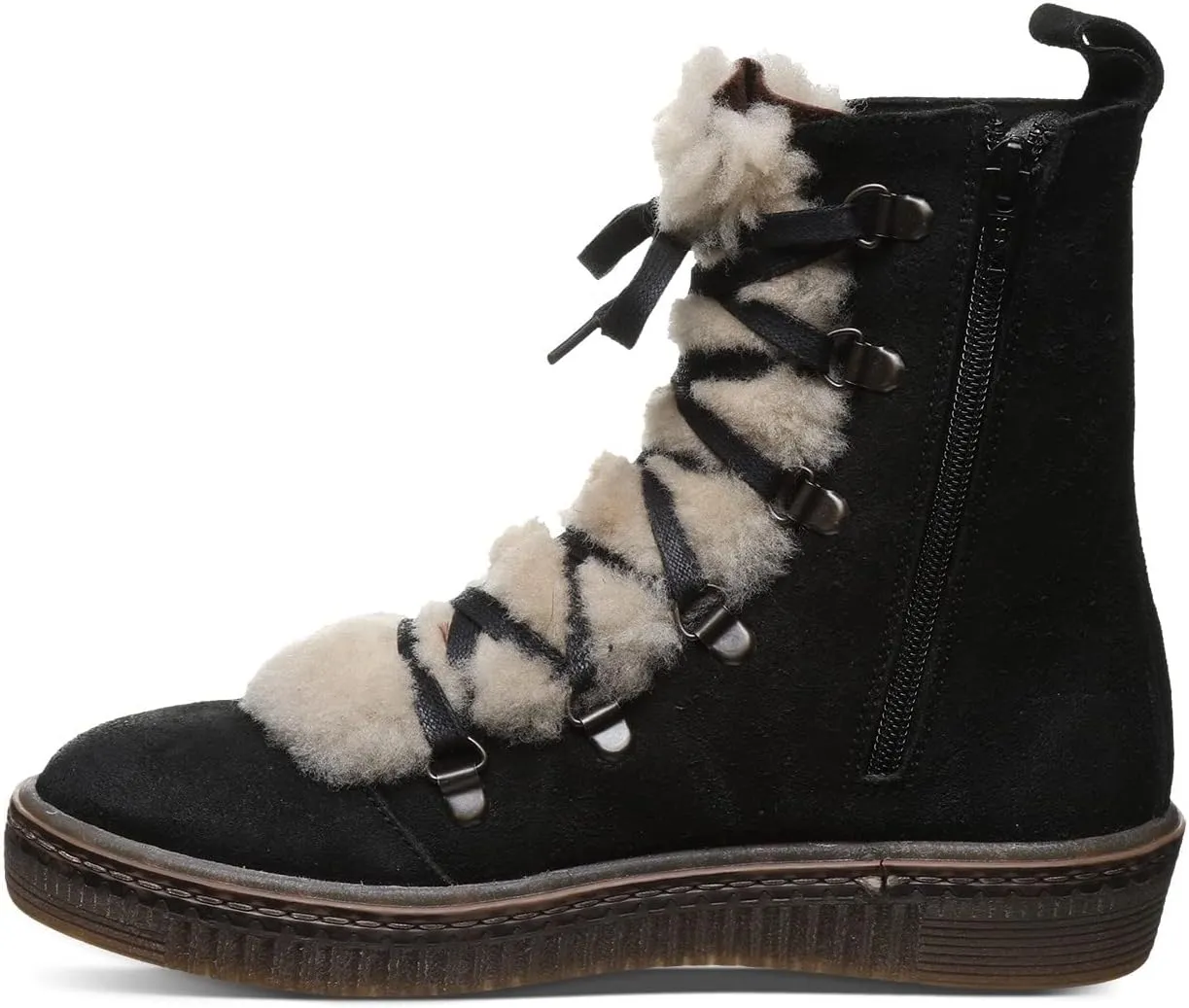 BEARPAW Women's Celeste Comfortable Winter Boots | Multiple Sizes & Colors | Women's Classic Suede Lace-Up Boots