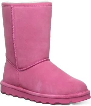 BEARPAW Women's Elle Short Multiple Colors | Women's Boot Classic Suede | Women's Slip On Boot | Comfortable Winter Boot