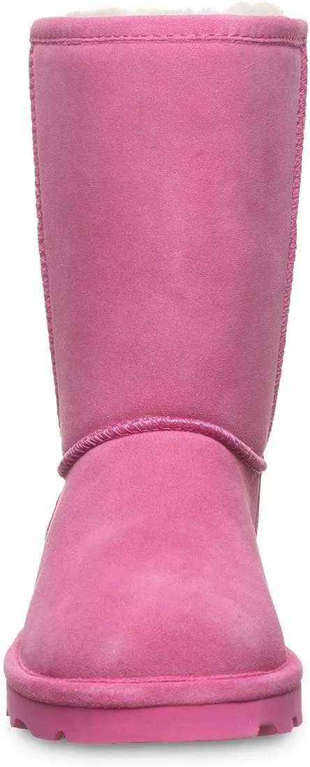 BEARPAW Women's Elle Short Multiple Colors | Women's Boot Classic Suede | Women's Slip On Boot | Comfortable Winter Boot
