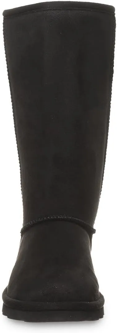 BEARPAW Women's Elle Tall Wide Multiple Colors | Women's Boot Classic Suede | Women's Slip On Boot | Comfortable Winter Boot