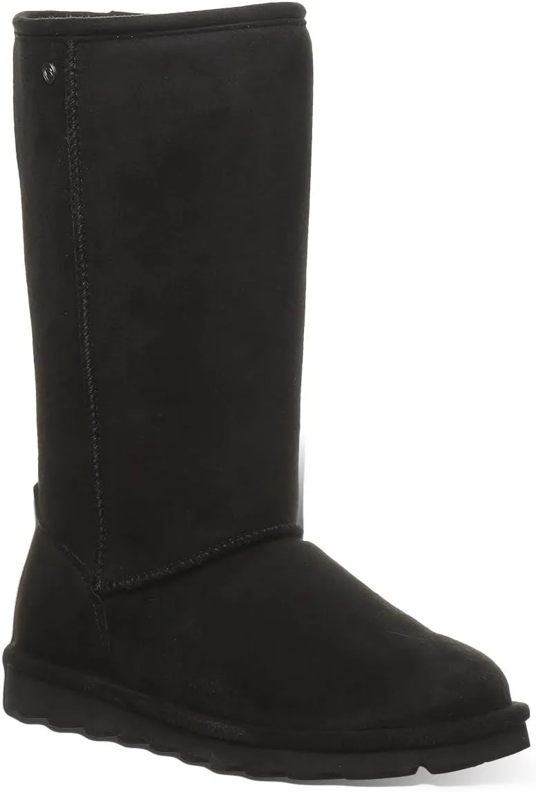 BEARPAW Women's Elle Tall Wide Multiple Colors | Women's Boot Classic Suede | Women's Slip On Boot | Comfortable Winter Boot