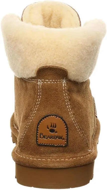 BEARPAW Women's Marta Multiple Colors | Women's Ankle Boot | Women's Slip On Boot | Comfortable Winter Boot