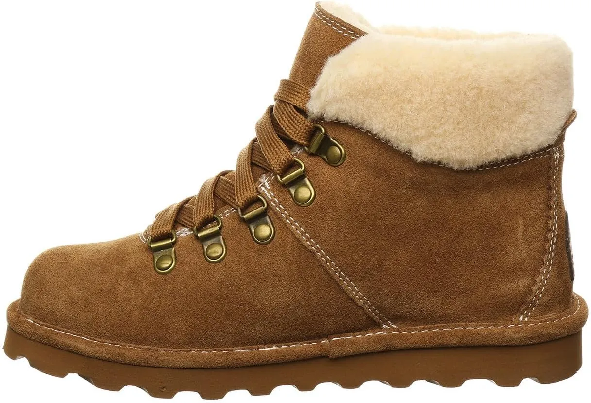 BEARPAW Women's Marta Multiple Colors | Women's Ankle Boot | Women's Slip On Boot | Comfortable Winter Boot