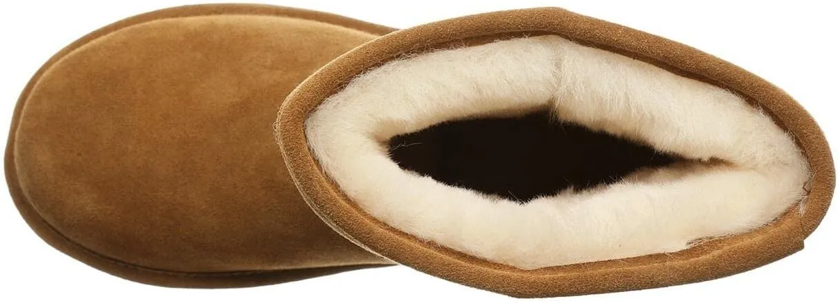 BEARPAW Womens Retro Elle Sheepskin Waterproof Winter Boots