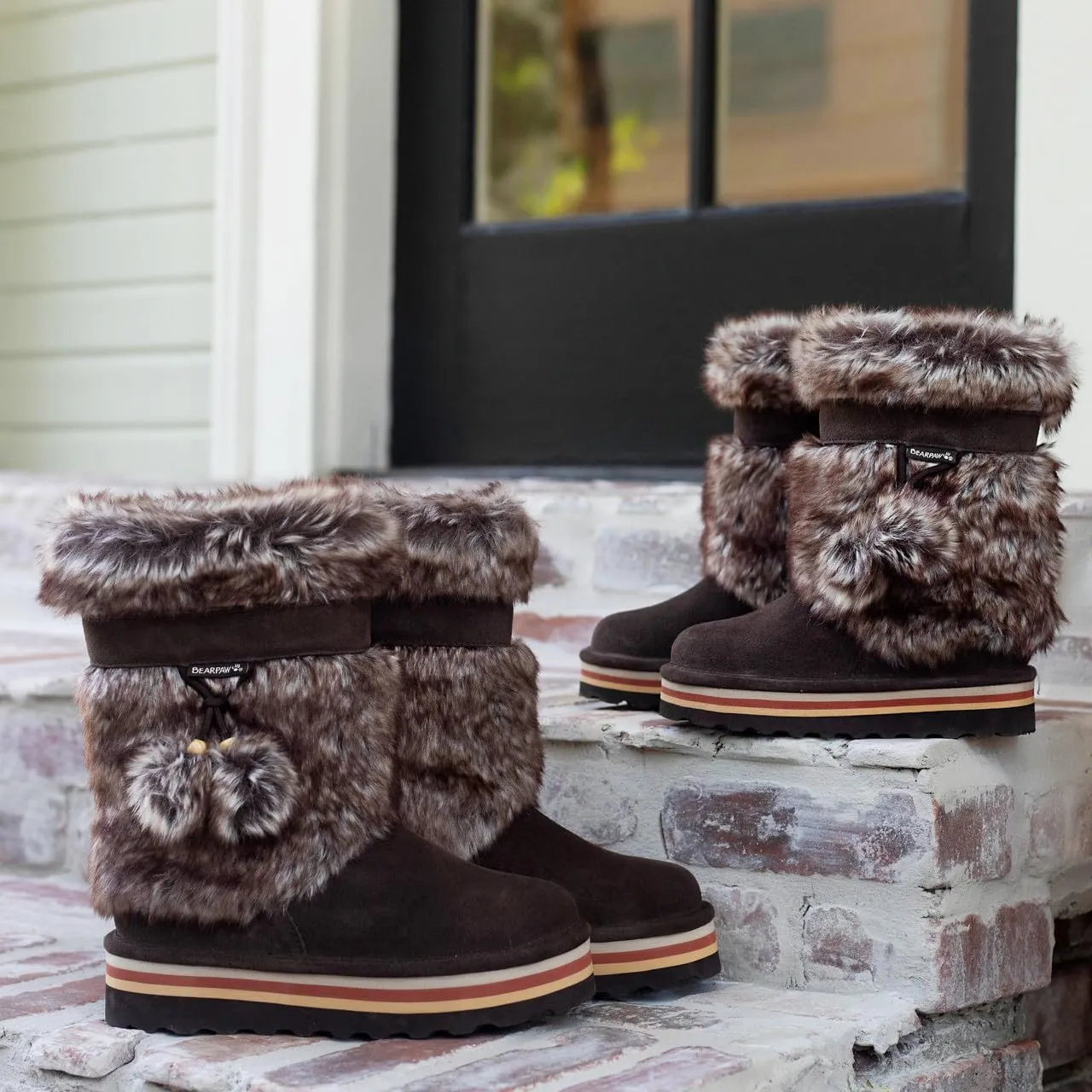BEARPAW Women's Retro Tama Boot | Women's Boot Classic Suede | Women's Boots | Comfortable Winter Boot