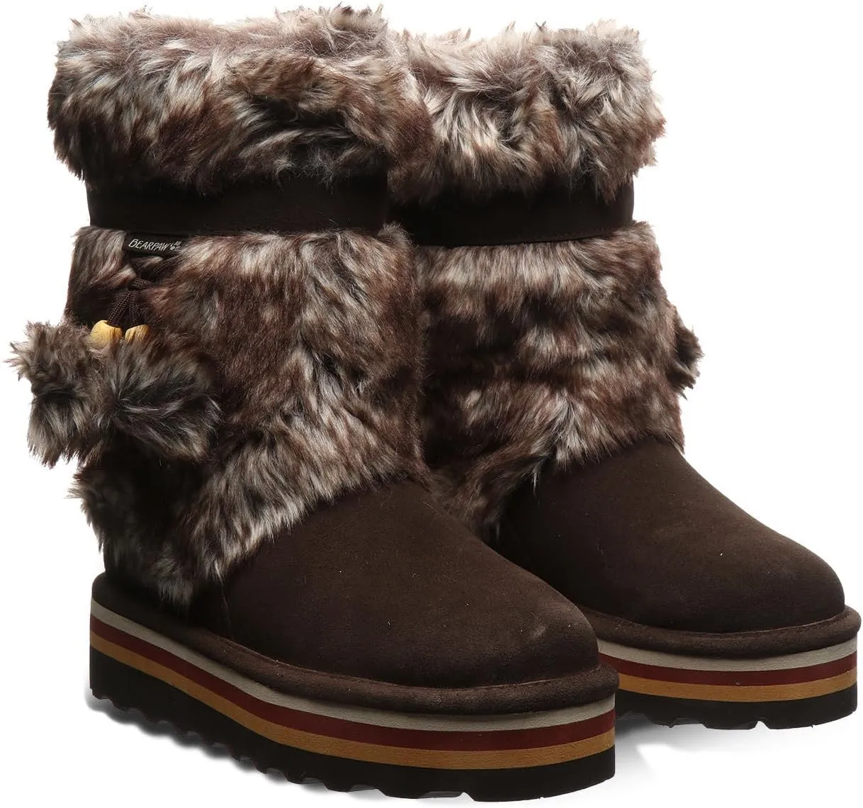 BEARPAW Women's Retro Tama Boot | Women's Boot Classic Suede | Women's Boots | Comfortable Winter Boot