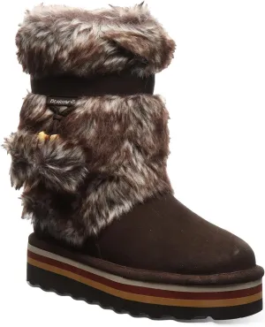 BEARPAW Women's Retro Tama Boot | Women's Boot Classic Suede | Women's Boots | Comfortable Winter Boot