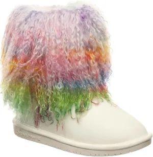 BEARPAW Youth Boo Multiple Colors | Youth Slip On Boot | Youth's Boot Classic Suede | Comfortable Winter Boot